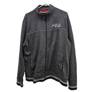 FILA Trustworthy Jacket Full Zip Front Closure Sweater  with Men's Size …